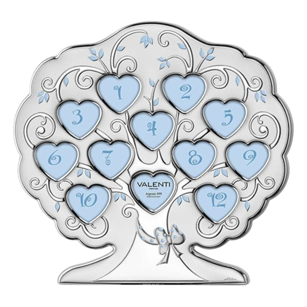 Cornice Valenti My First Year 71521‑5LC con carillon e retro in legno