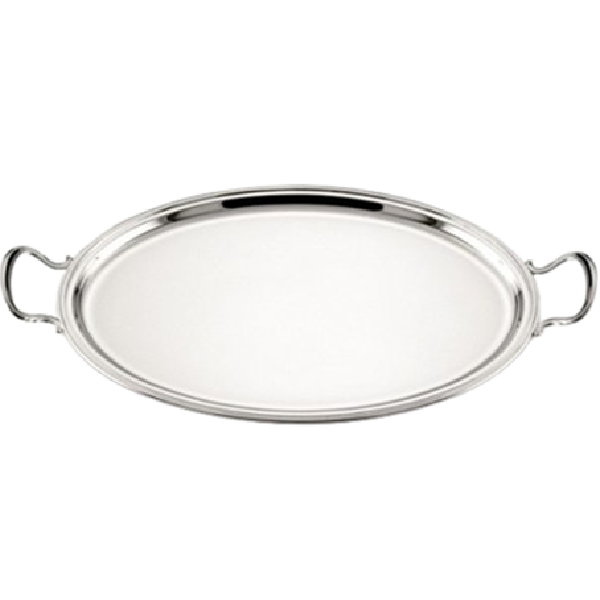 Vassoio ovale con manici in argento 800‰ stile inglese, Selezione Gioielli Romano