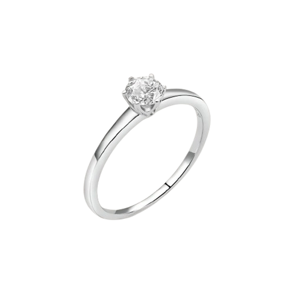 Anello solitario Diamade in oro bianco 18KT con diamante lab-grown bianco 0,40 ct Stroili 1683711