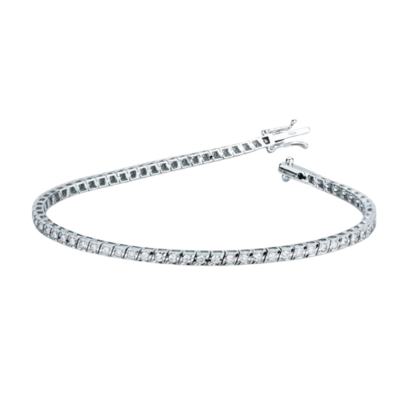 Bracciale tennis in oro bianco 18KT con diamanti naturali 1.05 ct Mirco Visconti 63545852