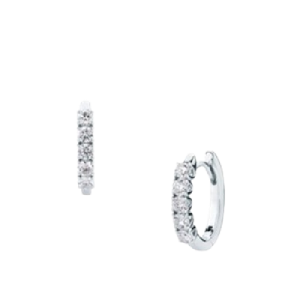 Orecchini in oro bianco 18KT con diamanti naturali 1.28ct Mirco Visconti modello 25815634