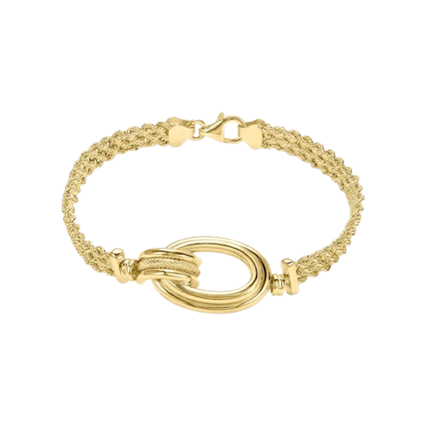 Bracciale Oro Giallo 18KT Gold Essence Stroili 1692852 donna 18 cm