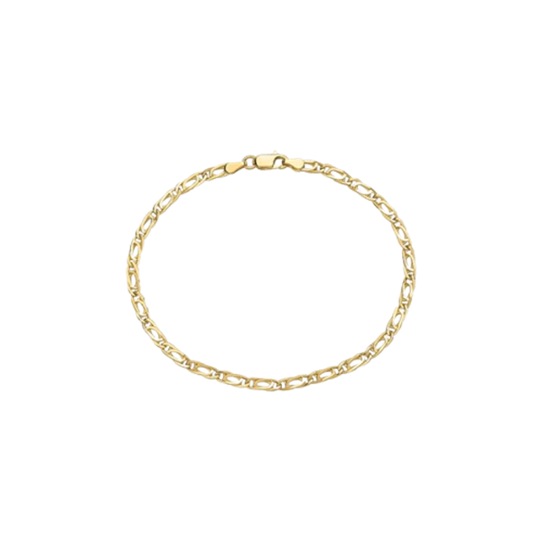 Bracciale L’homme Or Oro Giallo 9KT Stroili 1412934 uomo 21 cm