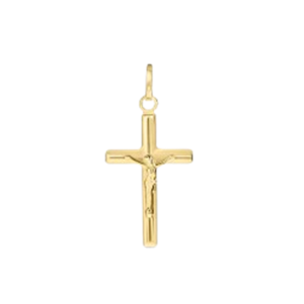 Pendente Holy Croce Oro Giallo 9KT Stroili 1409473 unisex 2 cm