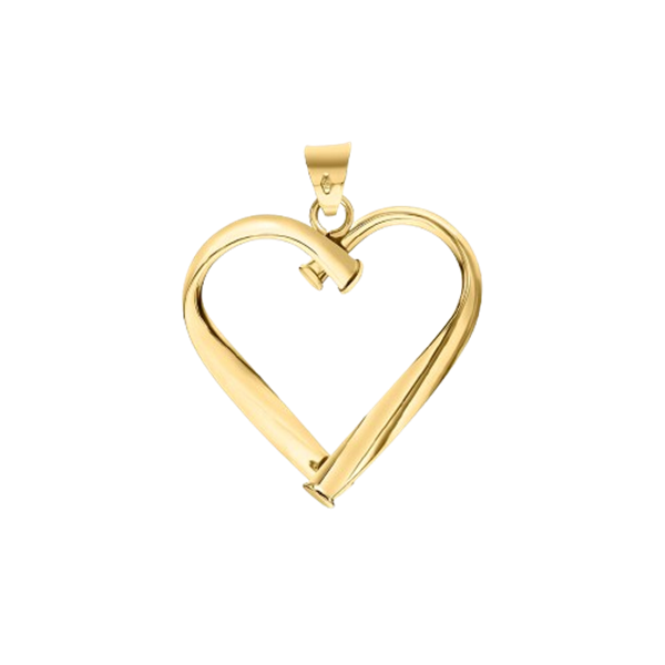 Pendente Cuore Gold Essence Oro Giallo 18KT Stroili 1249270 donna 1,05 g