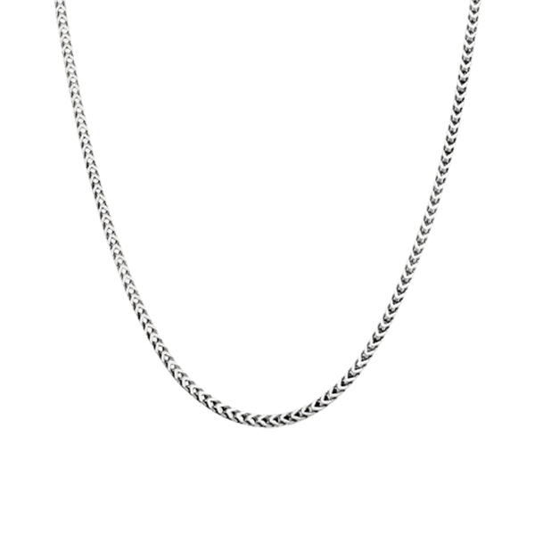 Catena Gentleman Argento Rodiato 925 Stroili 1659024 uomo 50 cm maglia groumette