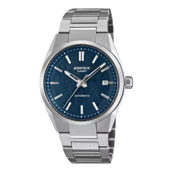 Orologio Automatico Casio Edifice EFK‑110D‑2A con quadrante blu e bracciale in acciaio